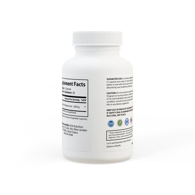 CoQ10-Ubiquinone Back Side
