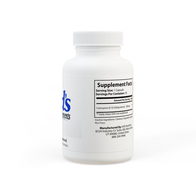 CoQ10-Ubiquinone Right Side