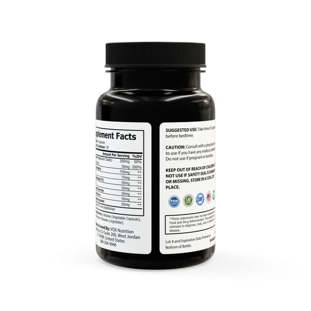 Magnesium Zinc Back Side
