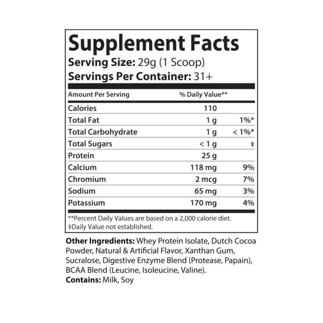 Whey Isolate Protein